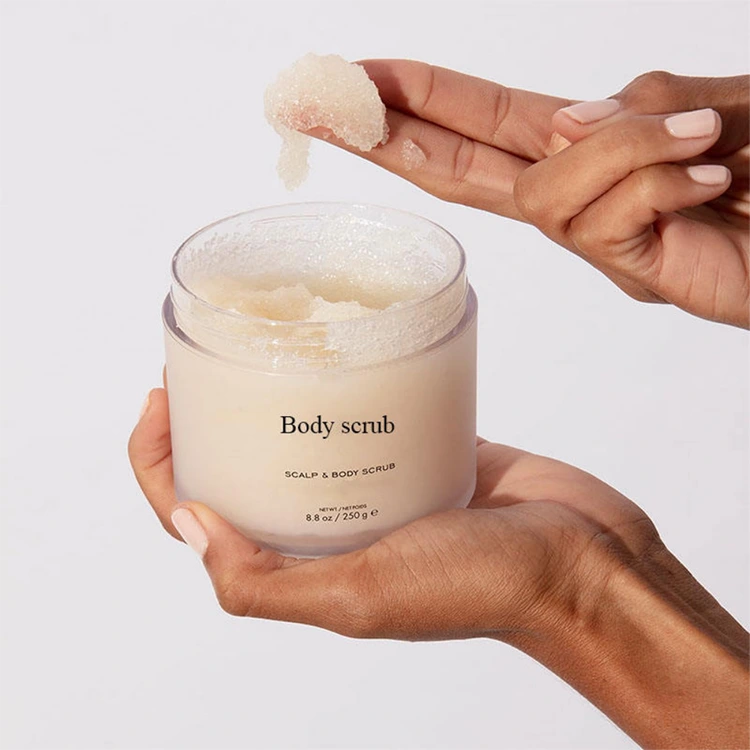प्राकृतिक Exfoliiging स्क्रब